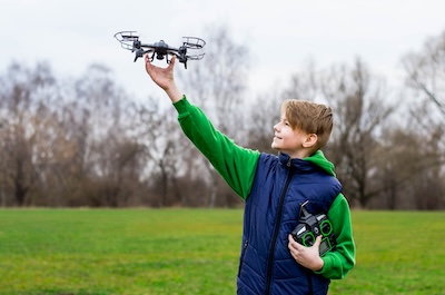 jacob flying drone